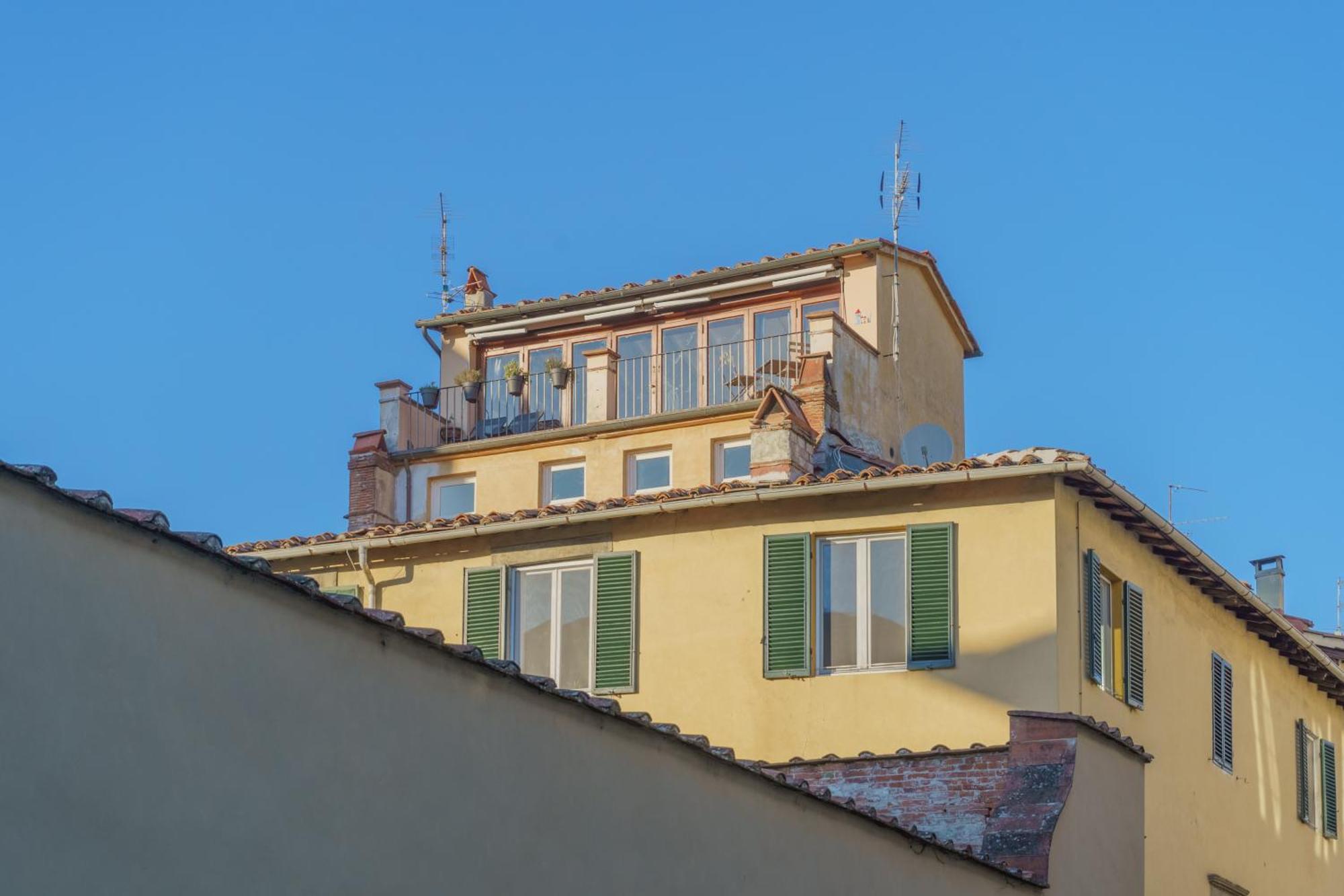 Terrazza Coccode' Spazioso Con Vista Mozzafiato! Lucca Eksteriør bilde